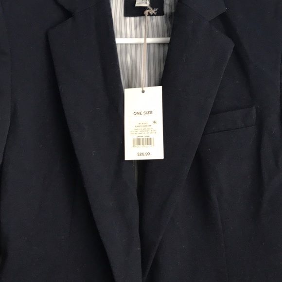 Navy blazer size 2 - Picture 2 of 2